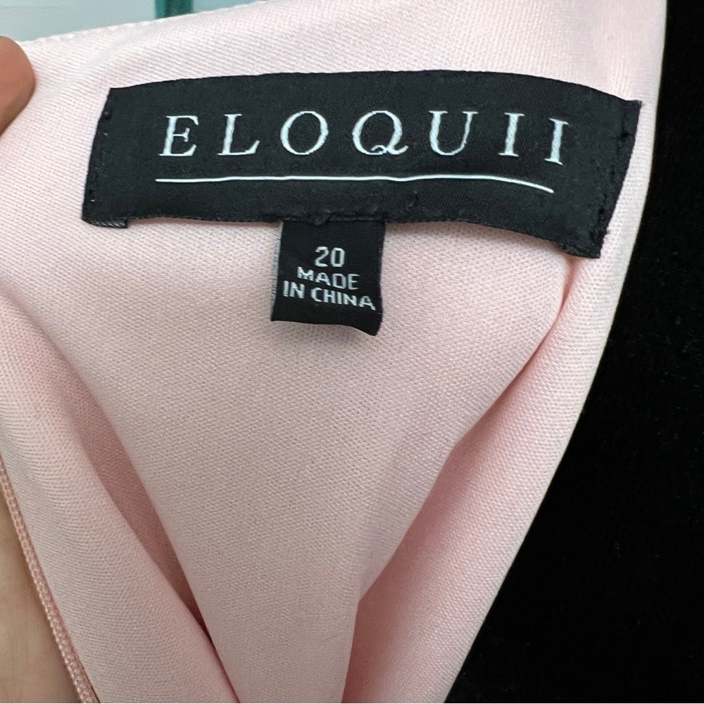 Eloquii Pink and Floral Dress - Picture 12 of 16